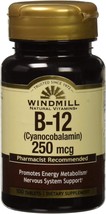 Vitamin B-12 TABS 100 Mcg WMILL Size: 100 - £16.73 GBP