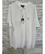 PSYCHO BUNNY Men’s Polo Shirt B9K001ARPC White Cotton Size 3XL NWT $130 - $1,713.36 MXN