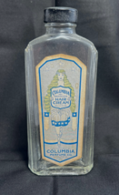 VTG Columbia Perfume Co Greaseless Hair CreamOriginal Label On Art Deco ... - £23.94 GBP