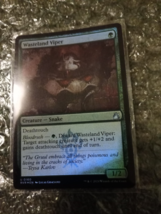 Wasteland Viper FOIL Magic The Gathering Ravnica Remastered 160 Snake Gr... - $3.27