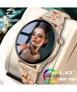 Womens Fashion Smartwatch AMOLED Display Bluetooth Call Waterproof - $79.29+