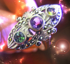 HAUNTED RING RULE THEM ALL EXCEPTIONAL MAGICK GOLDEN ROYAL COLLECTION MAGICK - £173.56 GBP