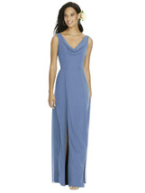 Dessy 8180...Bridesmaid / Formal Dress...Windsor Blue...Size 6...NWT - £50.22 GBP