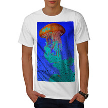 Wellcoda Jellyfish Ocean Mens T-shirt, personage Graphic Design Printed Tee - £17.20 GBP+
