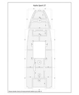 Boston Whaler Montauk 17 Swim Platform and Cockpit Boat EVA Faux Teak De... - $1,373.29 CAD