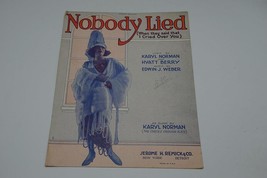 Feuille Musique Nobody Lied Karyl Norman Hyatt Baie Recueil de Chansons - $30.61
