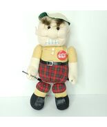 Tear Apart Golfer Plush Stress Doll Yellow Shirt Broken Club #?! Golf Vi... - €28,89 EUR