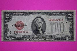 1928 E $2 Two Dollars United States Note Red Seal Guaranteed Authentic B... - $559.03 MXN