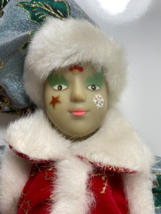 Vintage Sugarloaf Green 18 in Tall Christmas Elf Shelf Sitter Doll - £31.37 GBP