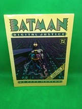 * Batman: Digital Justice paperback  * DC Comics 1990 Pepe Moreno M3 - £26.51 GBP
