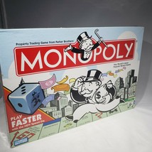 Monopoly 2007 Play Faster with Speed Die Board Game Complete New Factory... - $21.95