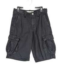 American Eagle Outfitters Men&#39;s 31 Longboard Black Cargo Shorts Baggy Gr... - $27.00
