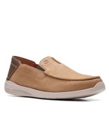 Clark&#39;s Shoes Gorwin Step Moc Loafer Dark Sand Size 10 and 13 New $100 - $82.03 CAD