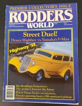 Vintage USA Aug 1986 Rodders World Premiere Collectors Issue - $7.59