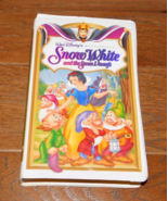 Snow White and the Seven Dwarfs (VHS 1524) Walt Disney&#39;s Masterpiece Col... - $9.89