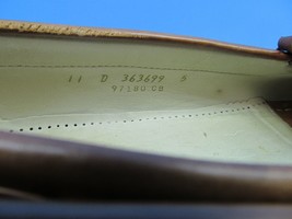 Florsheim Royal Imperial Mens Brown Leather Kilted Tassel Loafers Size U... - £23.18 GBP