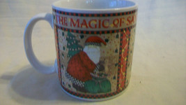 SAKURA CERAMIC &quot; THE MAGIC OF CHRISTMAS &quot; HOLIDAY MUG by DEBBIE MUMM - £19.81 GBP