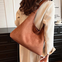 Women&#39;s Tote Bag Suede Shoulder Bag - $33.62