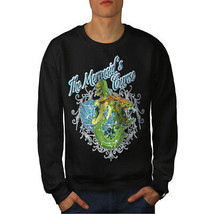Wellcoda Mermaid Zombie Horror Mens Sweatshirt, Dragon Casual Pullover Jumper - £23.92 GBP+
