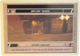 Star Wars CCG White Border Tatooine Jawa Camp - $0.99