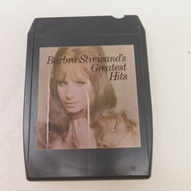 Barbra Streisand&#39;s Greatest Hits 8 Track Tape Vintage - $11.35