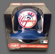 N.Y. Yankees Mlb Baseball Mini Batting Helmet Display Stand - £27.36 GBP