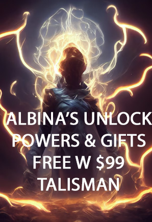 1 LEFT FREE W $99 ALBINA'S TALISMAN TO UNLOCK POWER AND GIFTS MAGICK - Freebie
