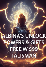 1 LEFT FREE W $99 ALBINA&#39;S TALISMAN TO UNLOCK POWER AND GIFTS MAGICK - $0.00