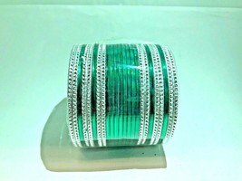 Indian Traditional Bridal Wedding Bangles Size 2.14 Party 24 PS Fashion Jewelry  - £4.86 GBP