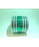 Indian Traditional Bridal Wedding Bangles Size 2.14 Party 24 PS Fashion Jewelry  - $5.99