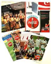 6 Coca Cola Company Annual Report Booklets Coke 1992 1993 1994 - $95.79