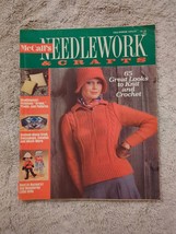 McCall&#39;s Needlework &amp; Crafts Fall Winter 1974-75 Large Magazine Crochet Needle - £9.86 GBP