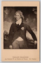 George IV As Prince of Wales By Hoppner Wallace Collection  Postcard R23 - £6.35 GBP