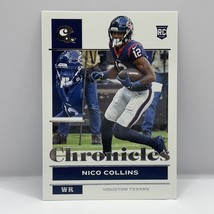 2021 Panini Chronicles Football Nico Collins Base RC #35 Houston Texans - £1.57 GBP