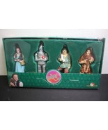 Kurt Adler Wizard of Oz 4pc. Collectors Ornaments Dorothy Tin Man Lion S... - $740.37 MXN