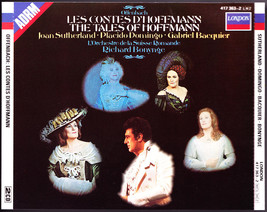 Offenbach Tales of Hoffmann 2 CD Set - Joan Sutherland, Placido Domingo - £9.46 GBP