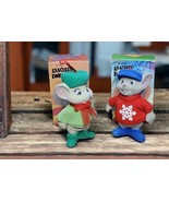 Vintage 90s Disney Rescuers Down Under Bianca Bernard Flocked Ornament M... - €20,66 EUR