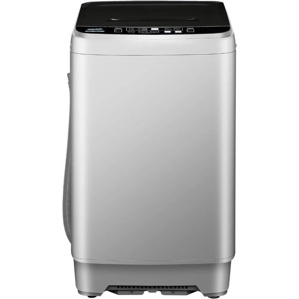 Full-Automatic Washing Machine, Portable Washer, with Drain Pump, LED Di... - $373.18