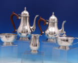Queen Anne by Gorham Sterling Silver Tea Set 5pc #201-#205 (#8045) Beaut... - £2,942.29 GBP