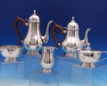 Queen Anne by Gorham Sterling Silver Tea Set 5pc #201-#205 (#8045) Beaut... - $3,757.05