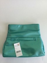 NEW Steve Madden Foldover Magnetic Clutch in Teal - £11.76 GBP
