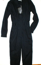 New Designer Richard Nicoll Jumpsuit 40 Womens 4 Navy Blue Long Sleeves NWT UK 8 - £968.64 GBP