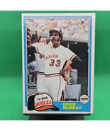 1981 Topps Baseball Card #490 Eddie Murray Baltimore Orioles   - €1,48 EUR 1981 Topps Baseball Card #490 Eddie Murray Baltimore Orioles   - €1,48 EUR