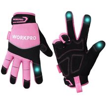Ambidextrous Safety Work Gloves with Touch Screen - Comfortable Pink Edi... - $34.60