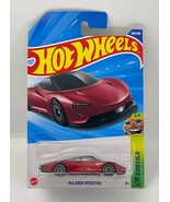 Hot Wheels Mainline 2025 Case K McLAREN SPEEDTAIL LONG Card FREE Protector - $8.42