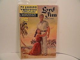 Classics Illustrated #136 Lord Jim 1st Edition Good Condition - $11.99