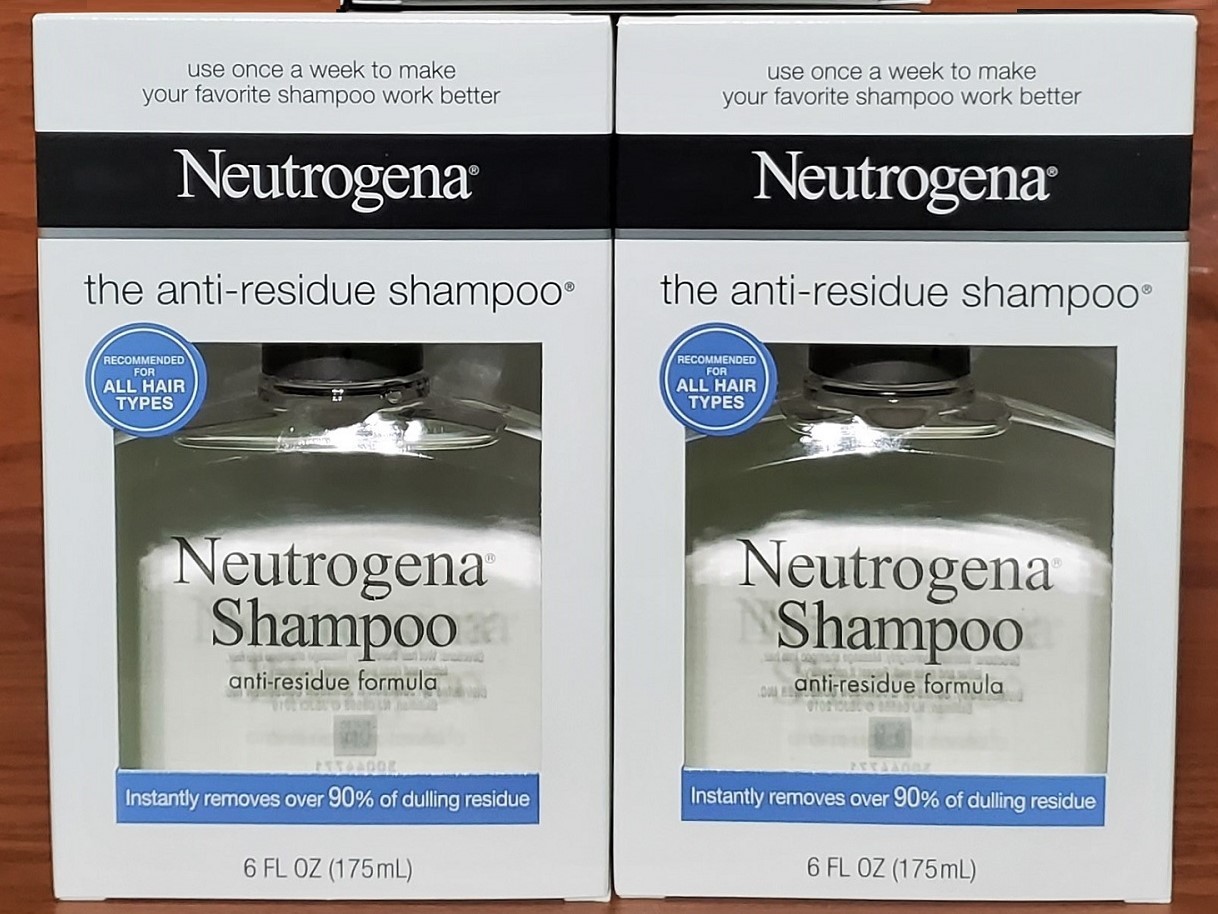 Neutrogena Anti Residue Shampoo 6 Fl Oz x 2 Bottles Clarifying Deep Cleansing - $99.99