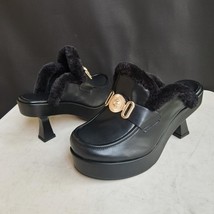 Summer New Women&#39;s Sandals Sexy Muller Slippers Thick High Heel Platform Ladies  - £76.74 GBP