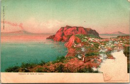 Vintage Postcard - Vesuvio ed Isola d&#39; lschia - Stengel &amp; Co Undivided Italy - £3.96 GBP