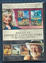 Factory Sealed  DVD-Country Legends Collection-5 Movies-Dolly Parton, W. Nelson - £9.39 GBP